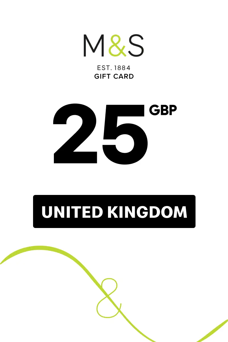 Marks and Spencer 25 GBP Gift Card (United Kingdom) - Digital Key