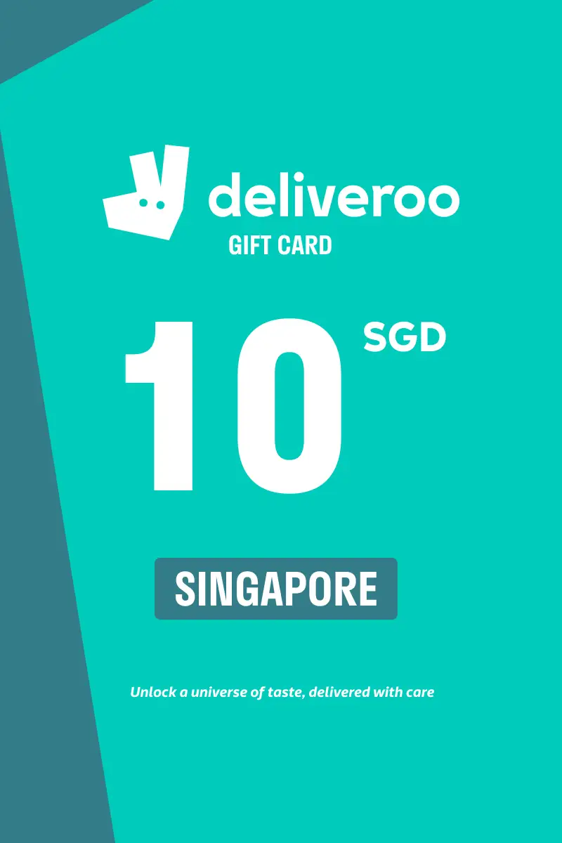 Deliveroo Gift Card 10 SGD (Singapore) - Digital Key