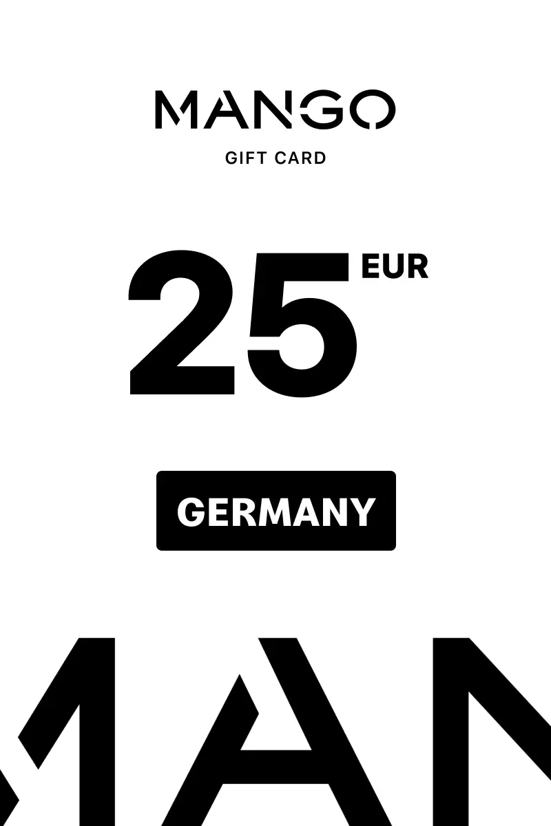 Mango 25 EUR Gift Card (Germany) - Digital Key