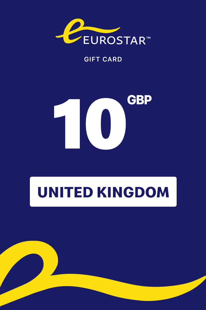 Eurostar 10 GBP Gift Card (United Kingdom) - Digital Key