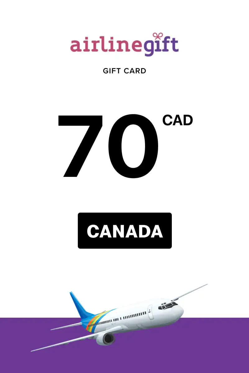 Airline Gift 70 CAD Gift Card (Canada) - Digital Key afbeelding