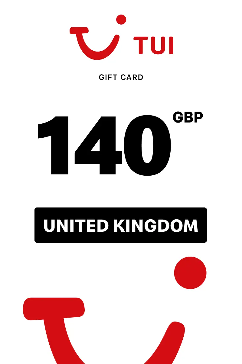 TUI Travel 140 GBP Gift Card (United Kingdom) - Digital Key