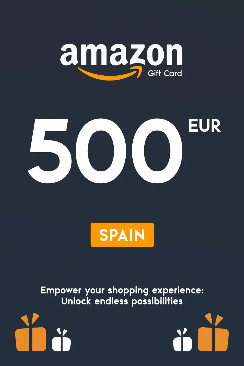 Amazon 500 EUR Gift Card (Spain) - Digital Key