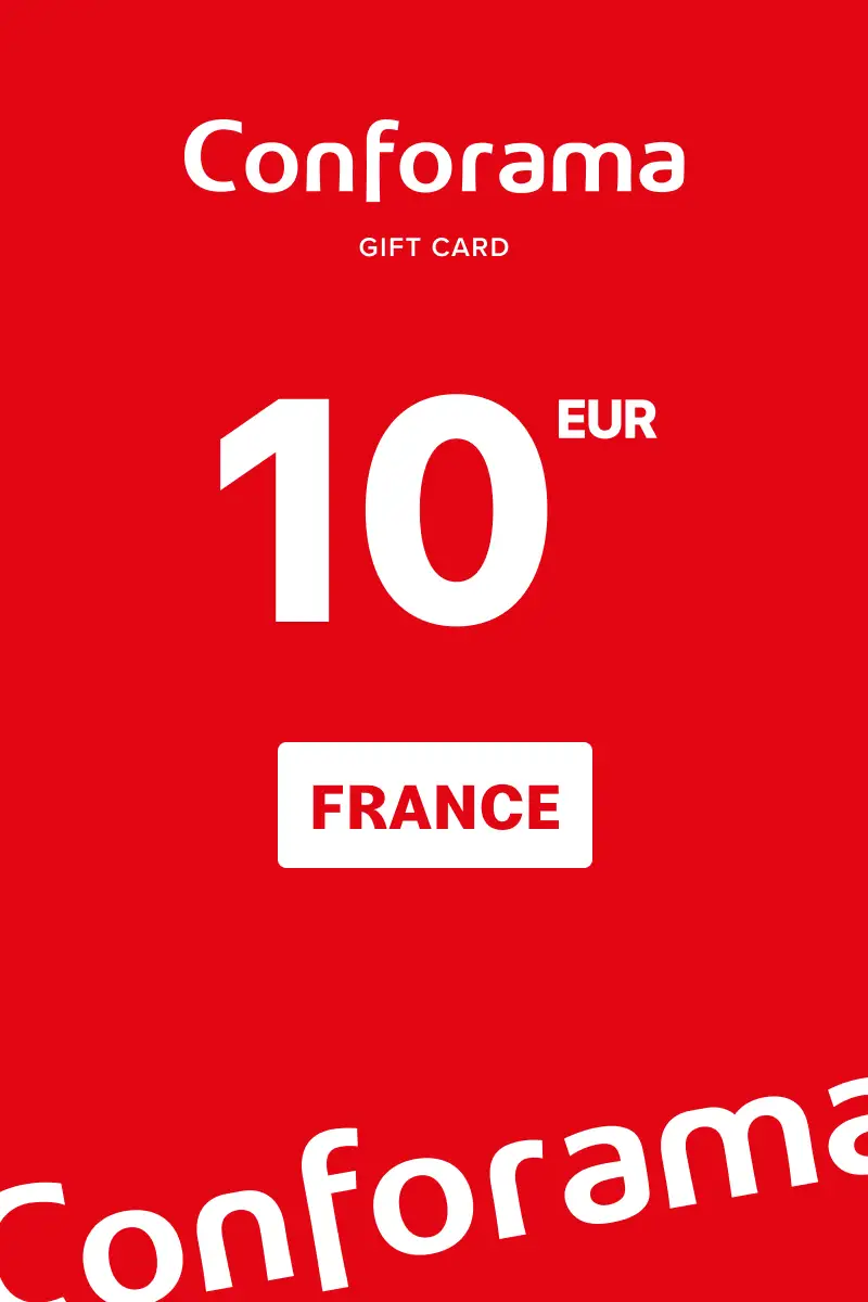 Conforama 10 EUR Gift Card (France) - Digital Key