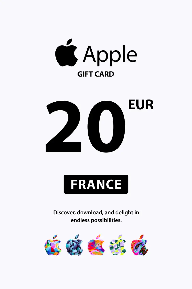 Apple 20 EUR Gift Card (France) - Digital Key