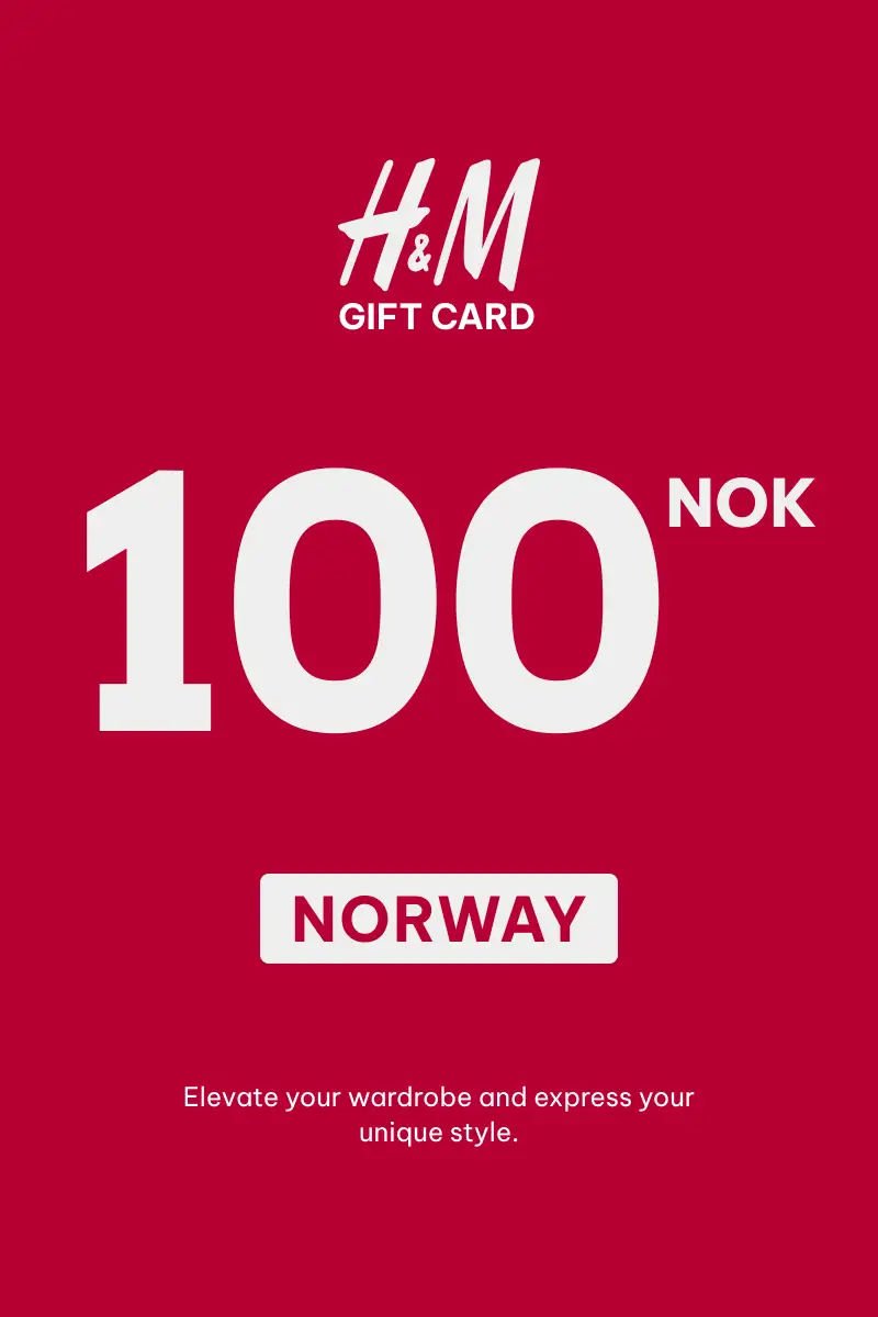 HandM 100 NOK Gift Card (Norway) - Digital Key