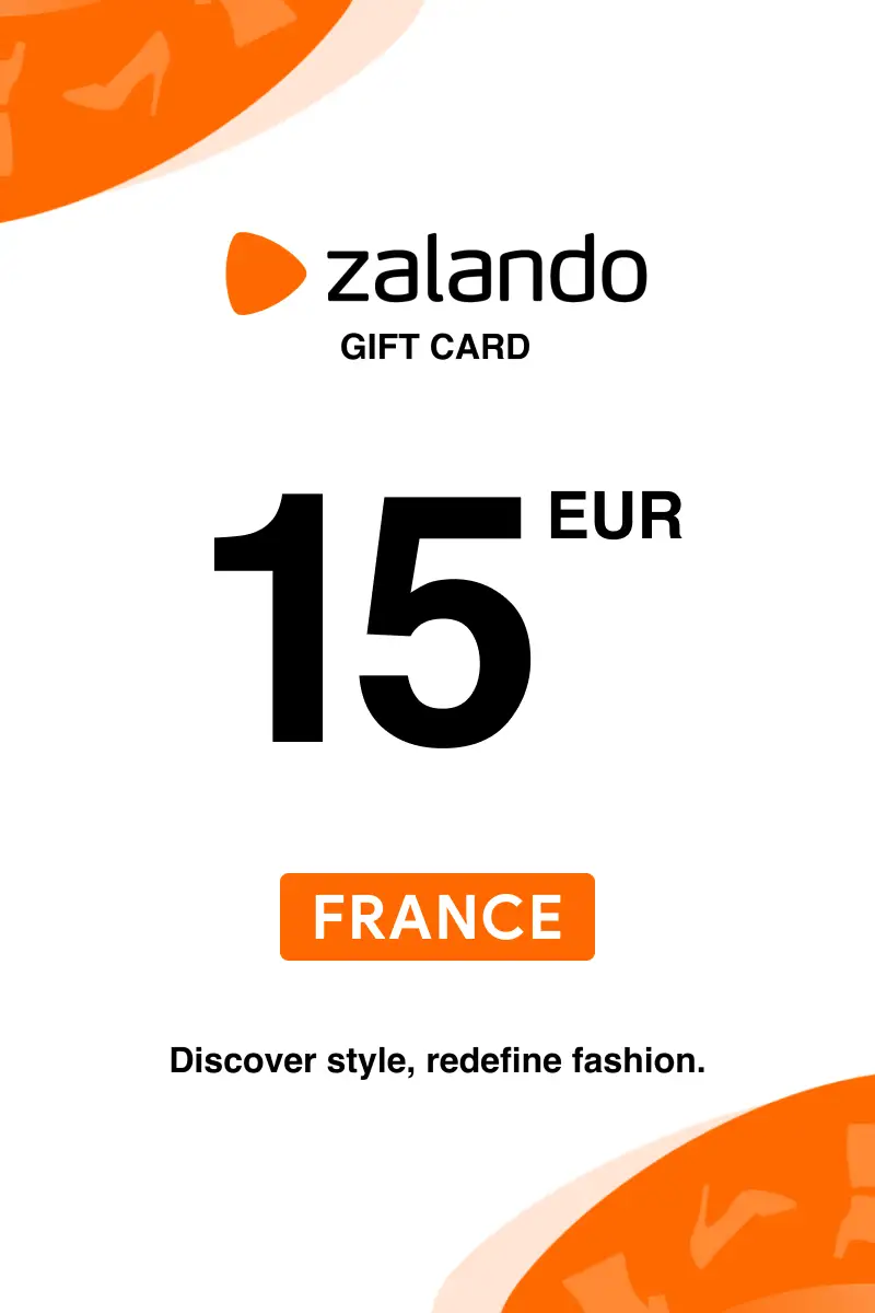Zalando 15 EUR Gift Card (France) - Digital Key