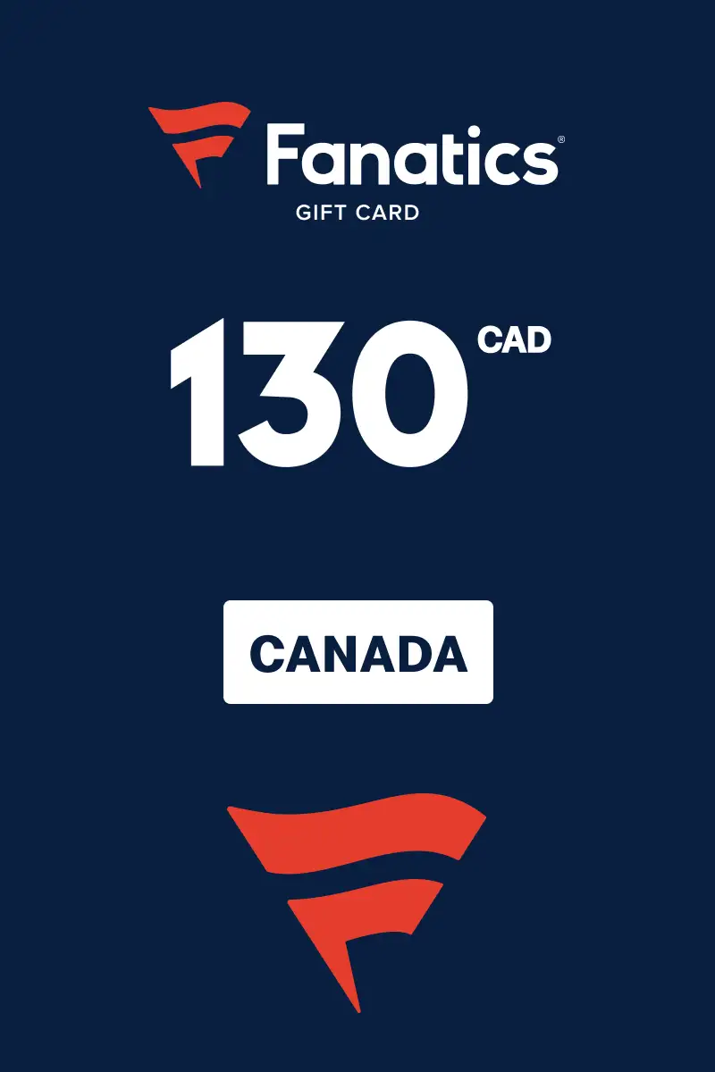 Fanatics 130 CAD Gift Card (Canada) - Digital Key