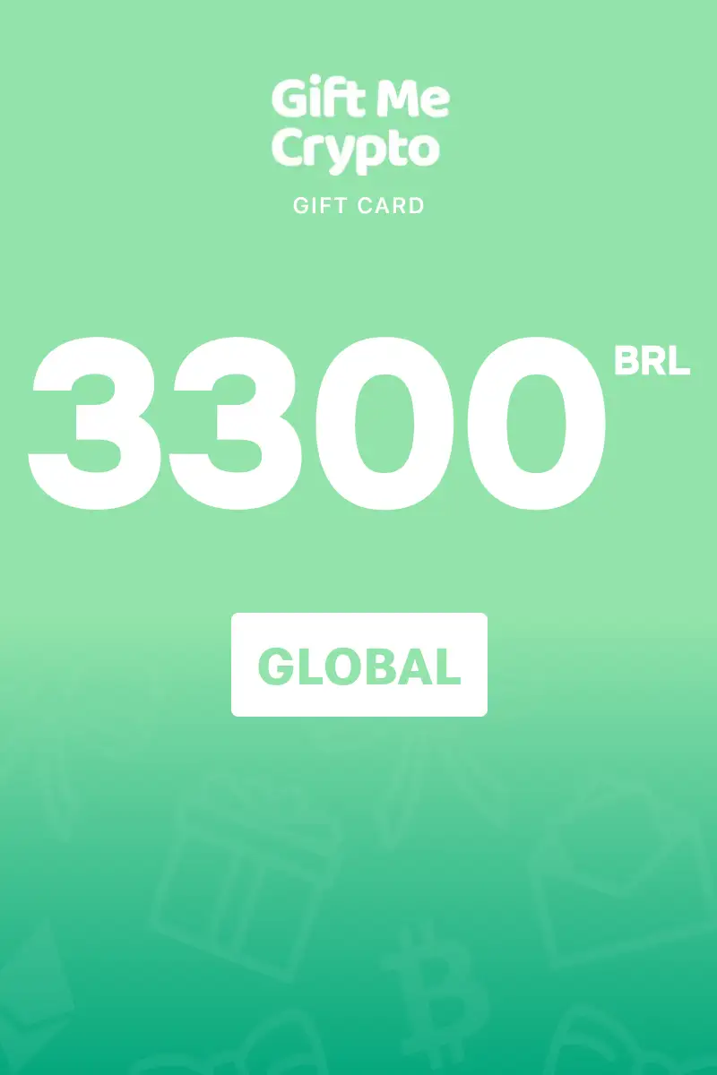 Gift Me Crypto 3300 BRL Gift Card (Global) - Digital Key