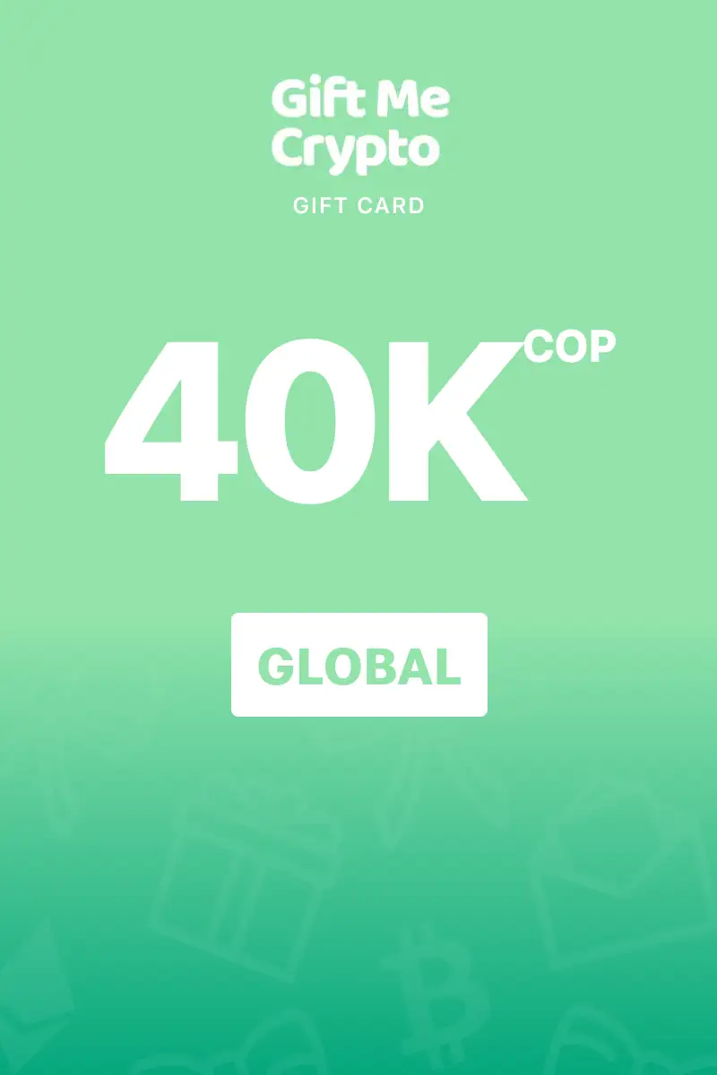 Gift Me Crypto 40000 COP Gift Card (Global) - Digital Key