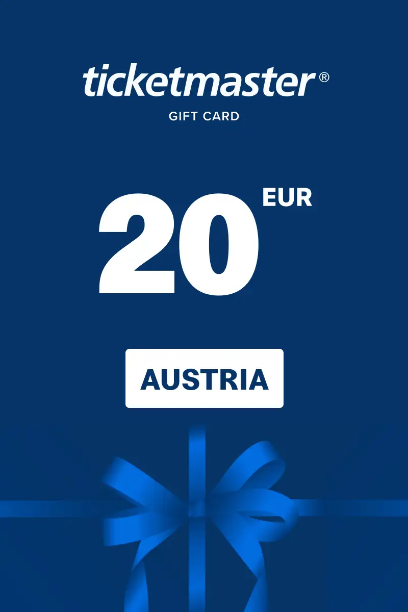 Ticketmaster 20 EUR Gift Card (Austria) - Digital Key