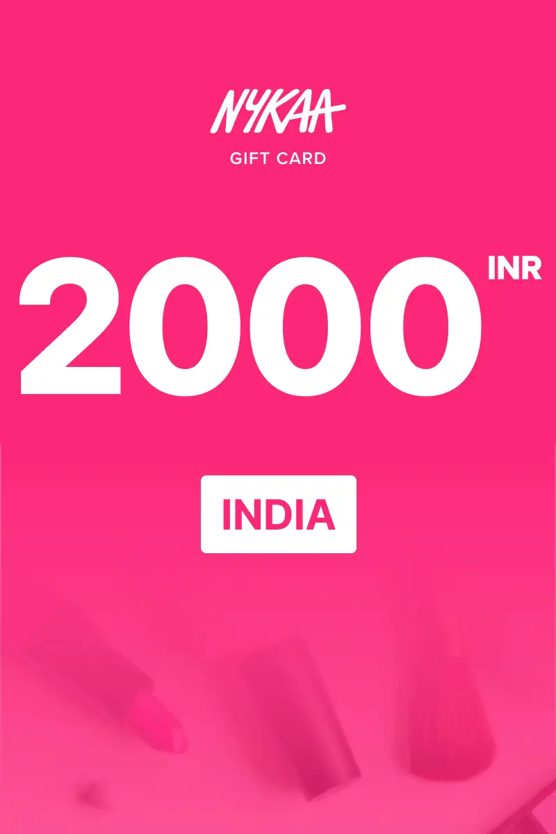 Nykaa 2000 INR Gift Card (India) - Digital Key