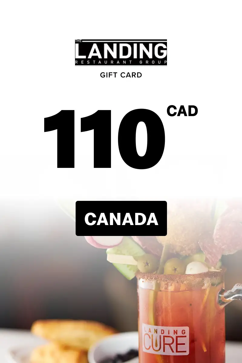 The Landing Group of Restaurants 110 CAD Gift Card (Canada) - Digital Key