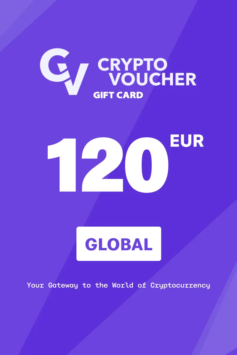 Crypto Voucher 120 EUR Gift Card (Global) - Digital Key