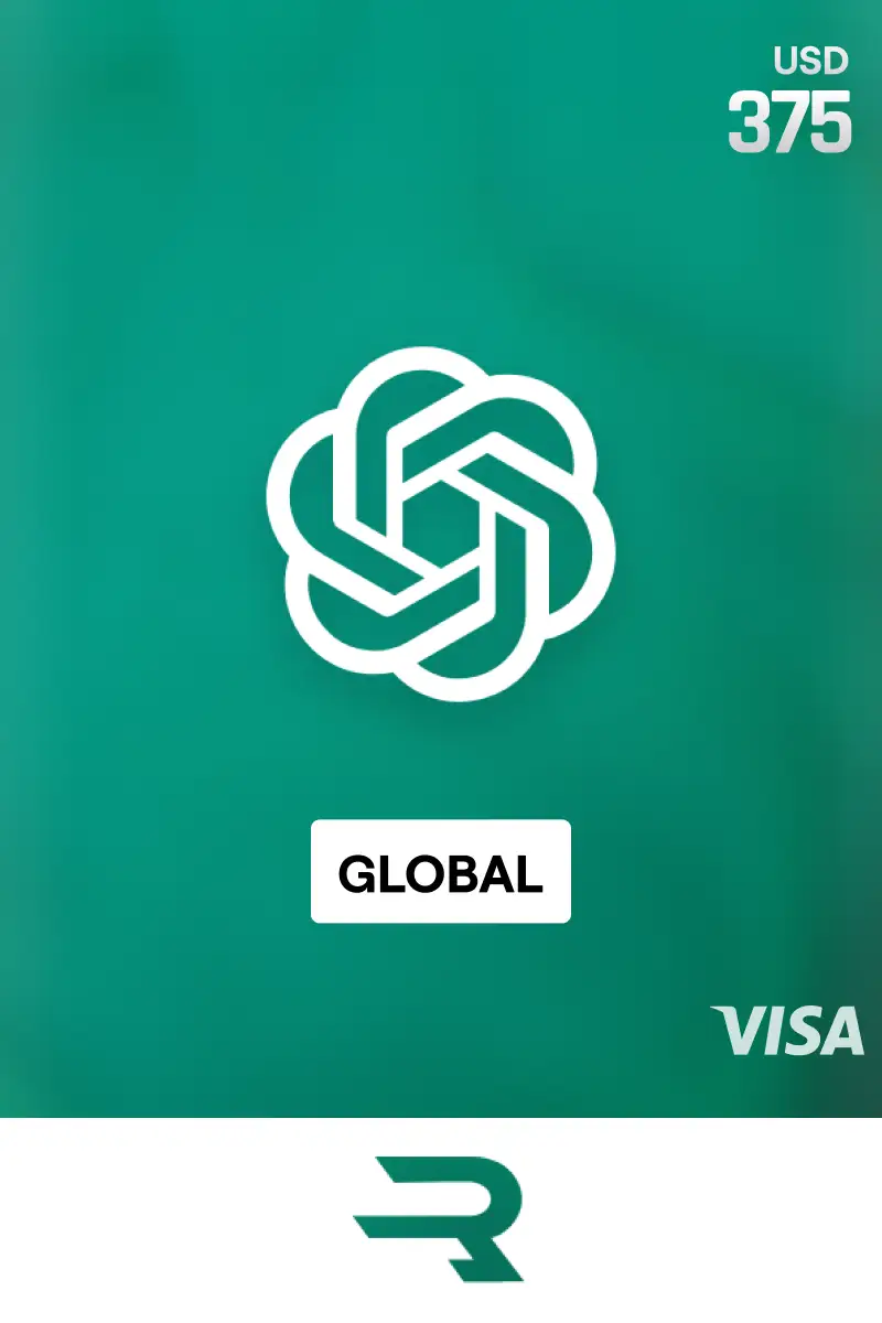 Rewarble ChatGPT 375 USD Gift Card (Global) - Rewarble - Digital Key