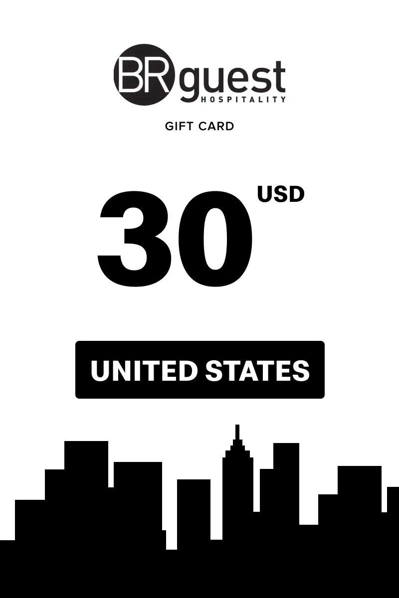 BR Guest Hospitality 30 USD Gift Card (United States) - Digital Key