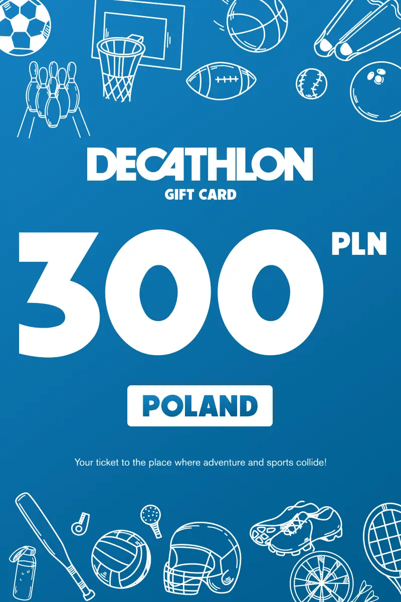 Decathlon 300 PLN Gift Card (Poland) - Digital Key