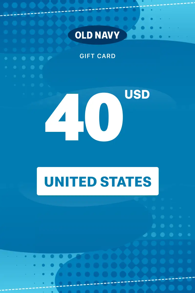 Old Navy 40 USD Gift Card (United States) - Digital Key