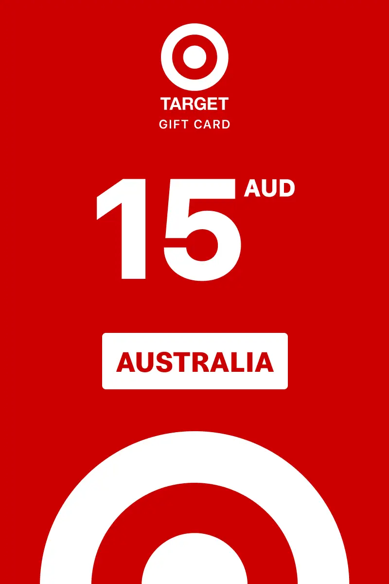Target 15 AUD Gift Card (Australia) - Digital Key
