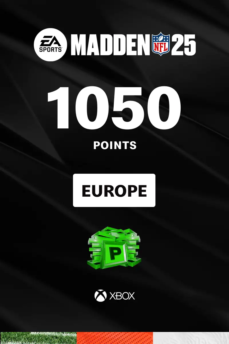 EA Sports Madden NFL 25 - 1050 Madden Points (Europe) (Xbox One / Xbox Series X|S) - Xbox Live - Digital Key
