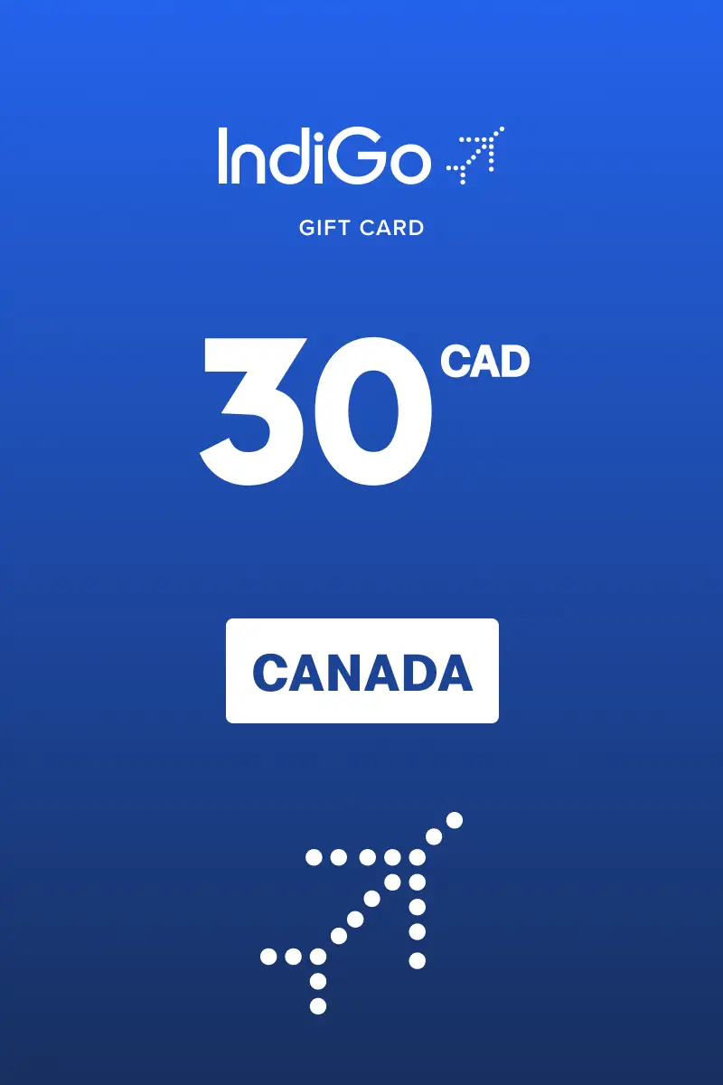 Indigo 30 CAD Gift Card (Canada) - Digital Key
