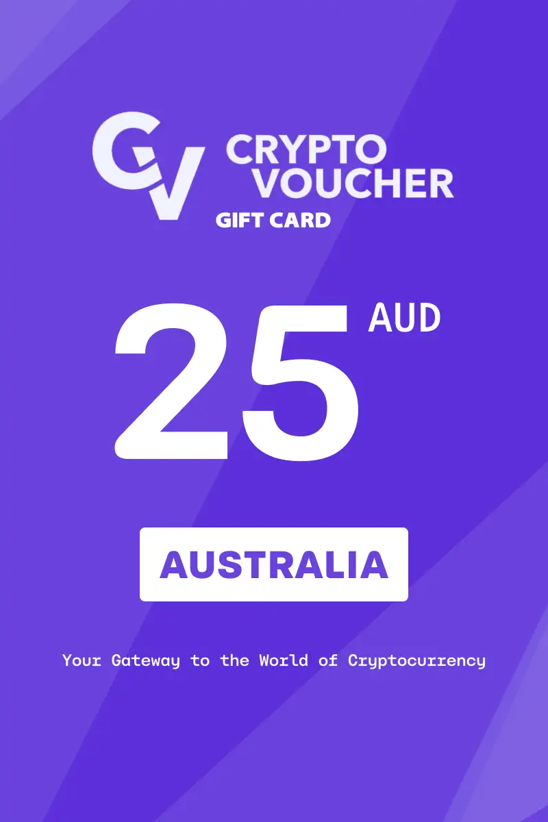 Buy Crypto Voucher 25 AUD Gift Card (Australia) - Digital Key