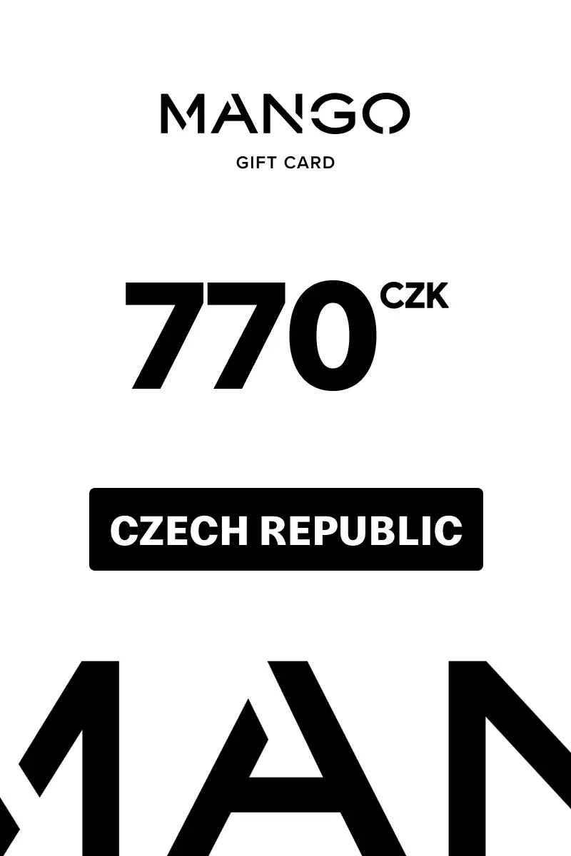 Mango 770 CZK Gift Card (Czech Republic) - Digital Key