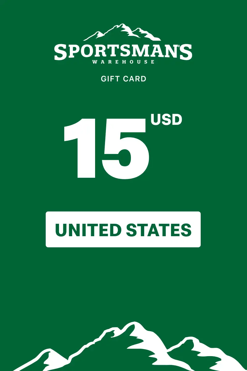 Sportsman's Warehouse 15 USD Gift Card (United States) - Digital Key