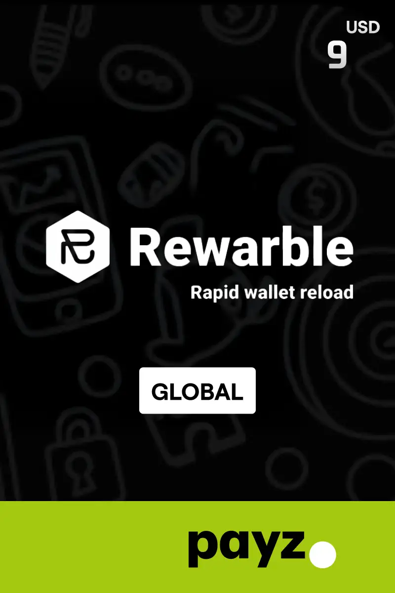 Rewarble PayZ 9 USD (Global) - Rewarble - Digital Key