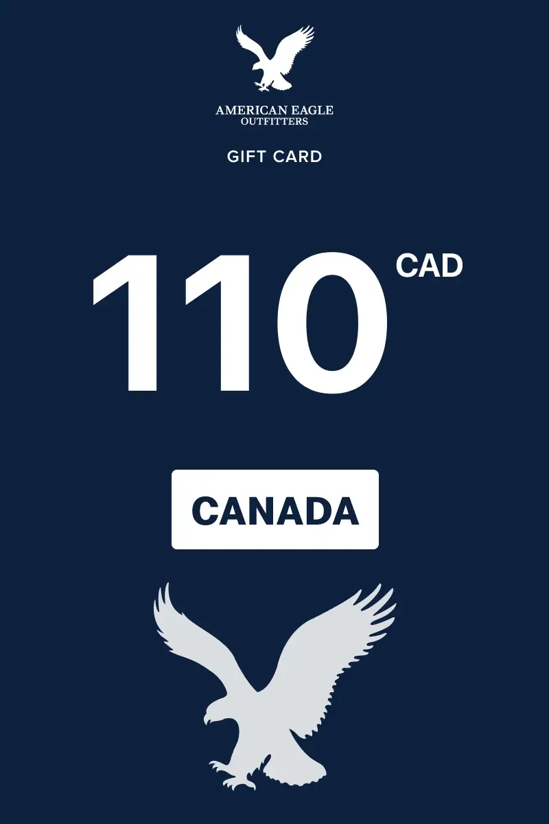 American Eagle Outfitters 110 CAD Gift Card (Canada) - Digital Key