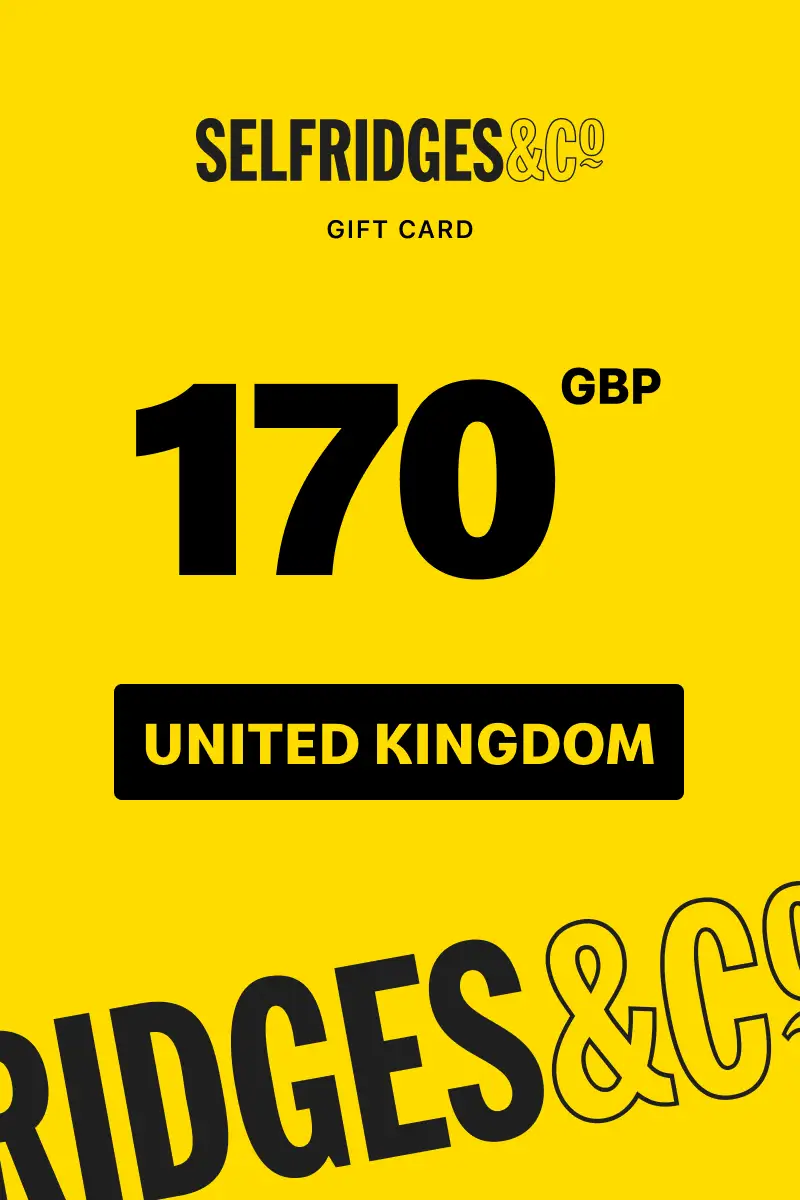 Selfridges 170 GBP Gift Card (United Kingdom) - Digital Key