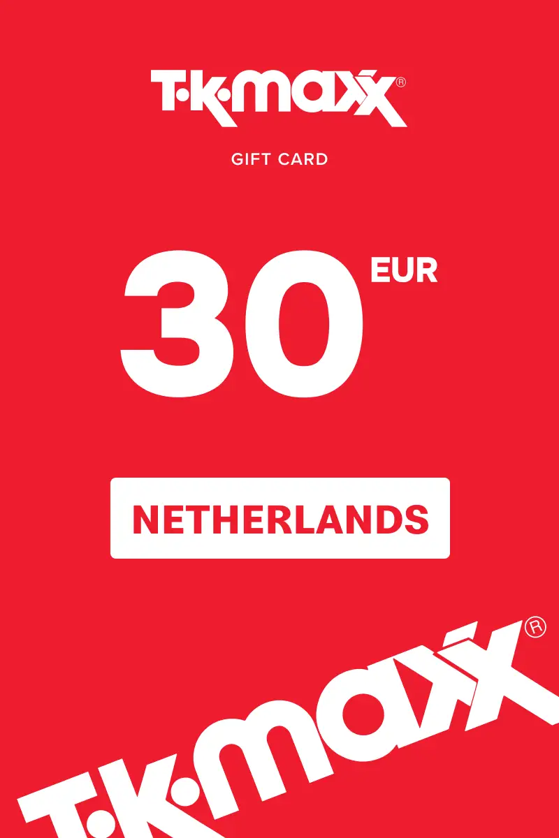 TK Maxx 30 EUR Gift Card (Netherlands) - Digital Key