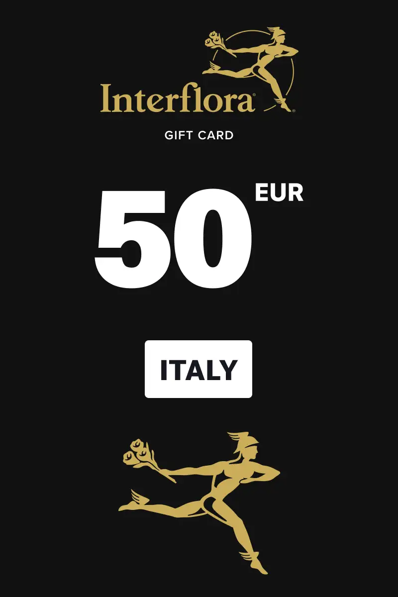 Interflora 50 EUR Gift Card (Italy) - Digital Key
