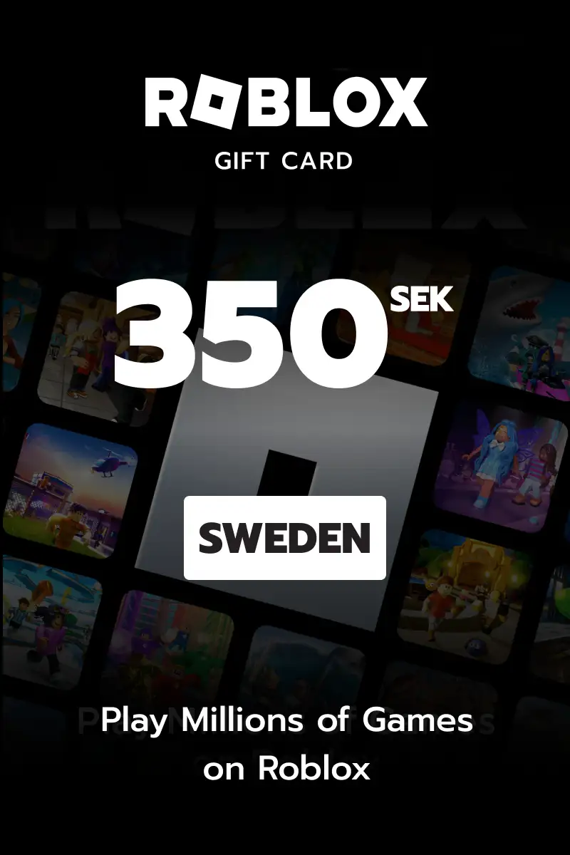Roblox 350 SEK Gift Card (Sweden) - Digital Key