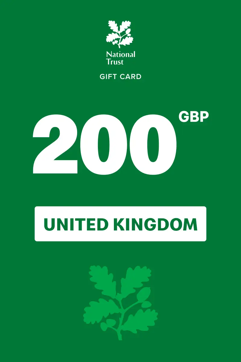 National Trust 200 GBP Gift Card (United Kingdom) - Digital Key