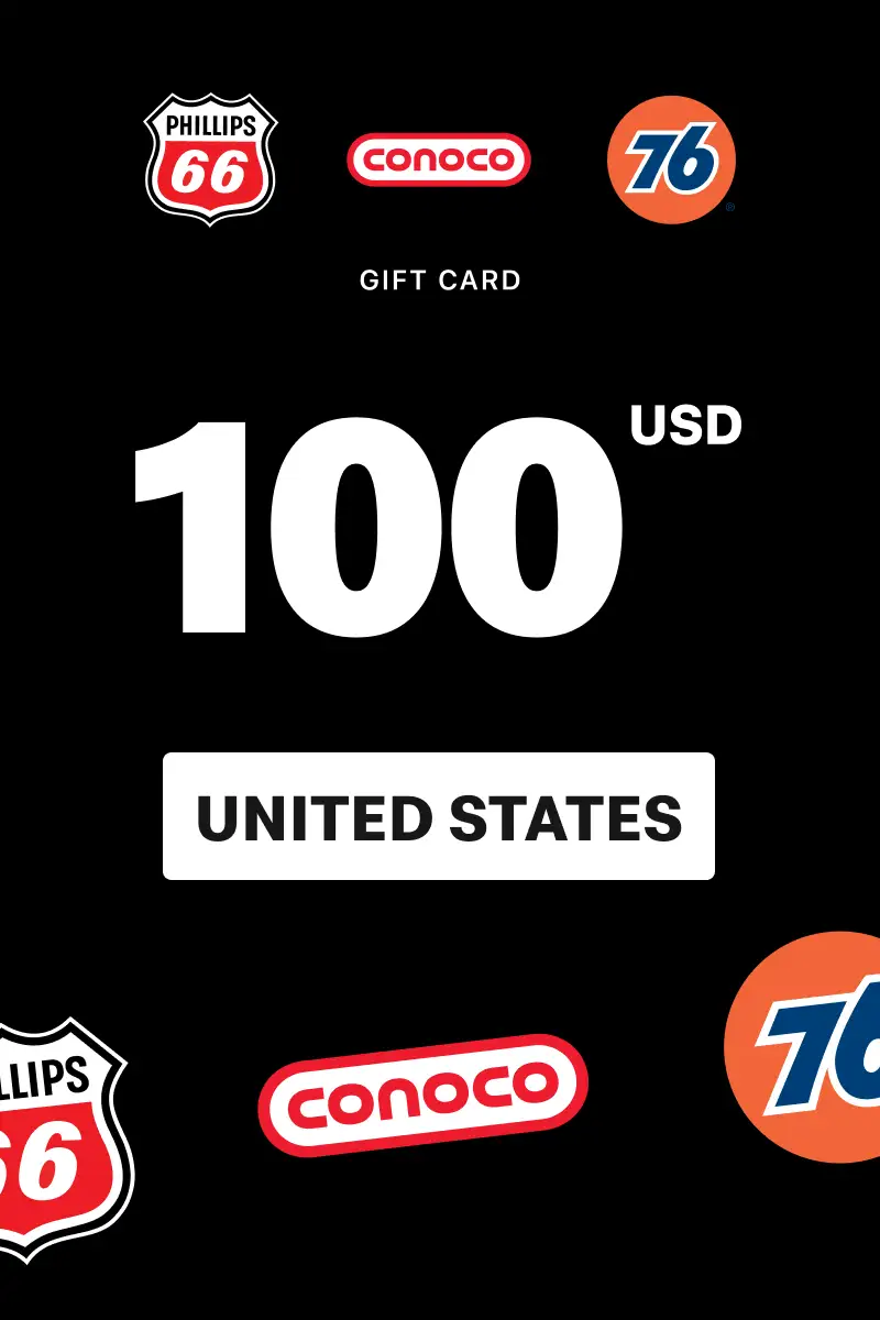 Phillips 66 - Conoco - 76 100 USD Gift Card (United States) - Digital Key