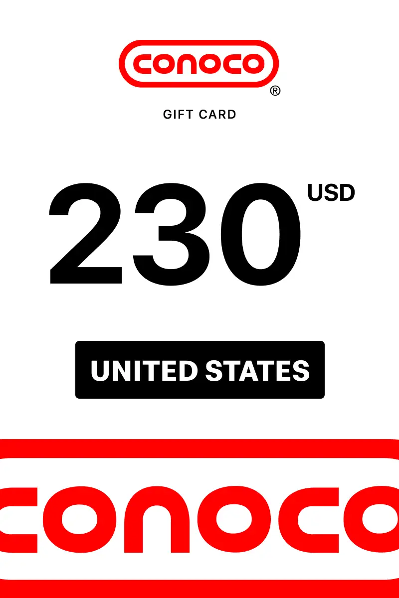 Conoco 230 USD Gift Card (United States) - Digital Key