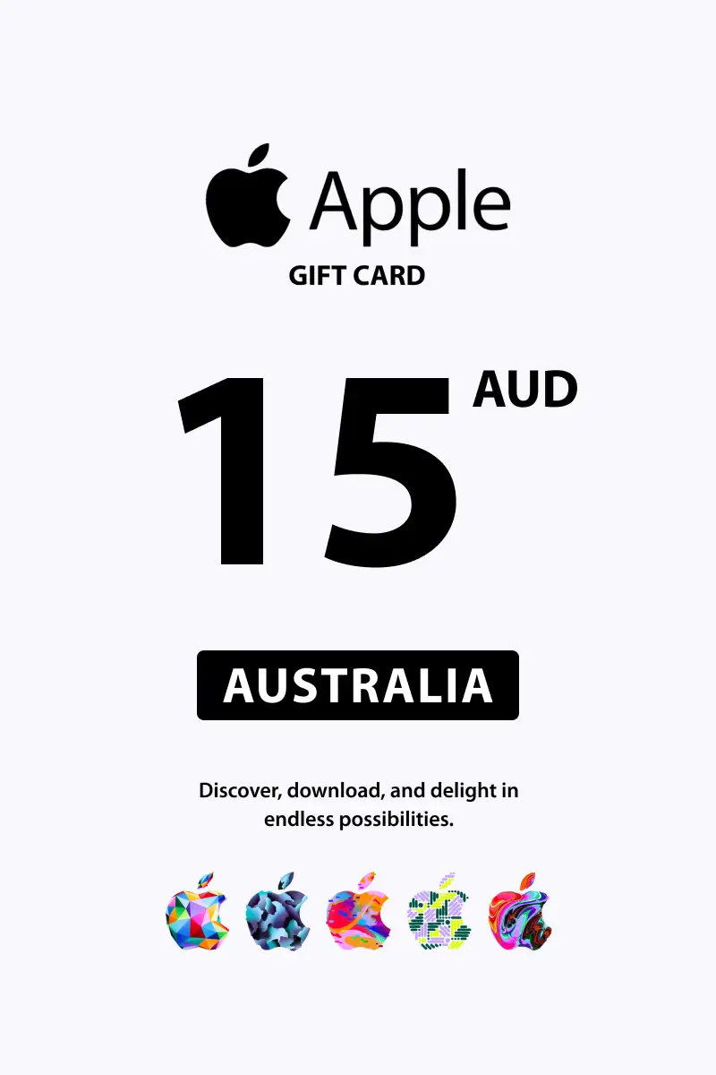 Apple 15 AUD Gift Card (Australia) - Digital Key