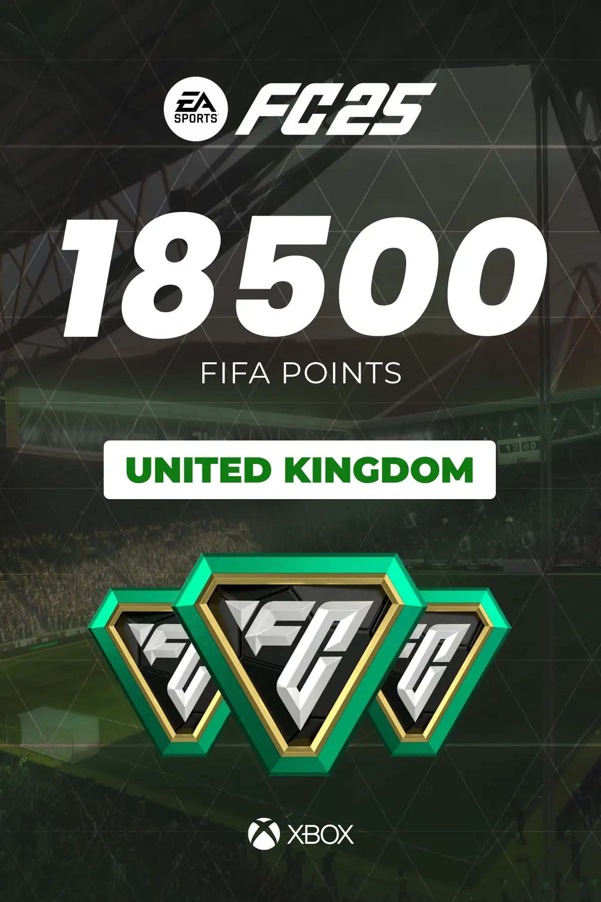 EA SPORTS FC 25 - 18500 FC Points (United Kingdom) (Xbox One / Xbox Series X|S) - Xbox Live - Digital Key