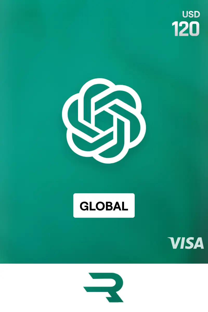 Rewarble ChatGPT 120 USD Gift Card (Global) - Rewarble - Digital Key