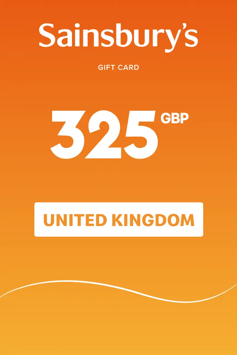 Sainsbury's 325 GBP Gift Card (United Kingdom) - Digital Key