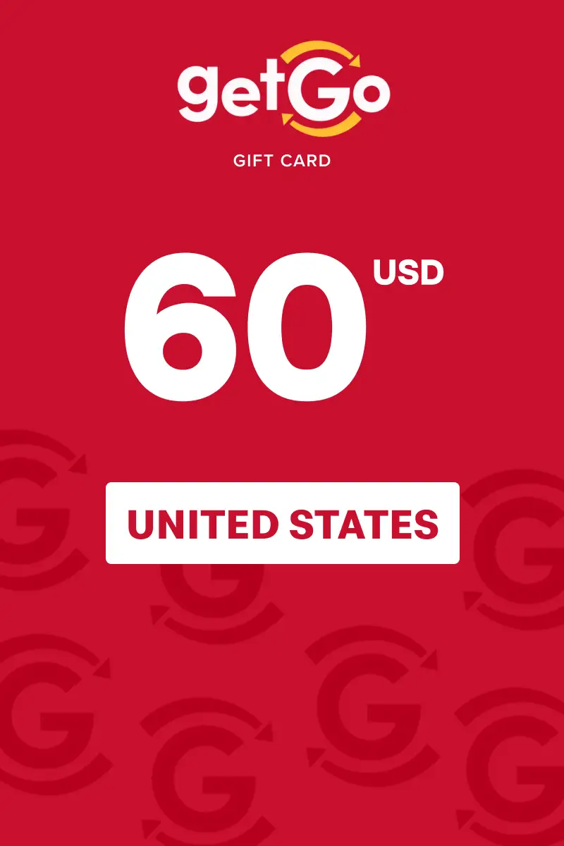 GetGo 60 USD Gift Card (United States) - Digital Key