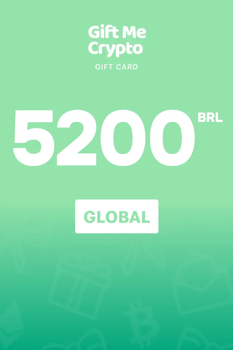 Gift Me Crypto 5200 BRL Gift Card (Global) - Digital Key