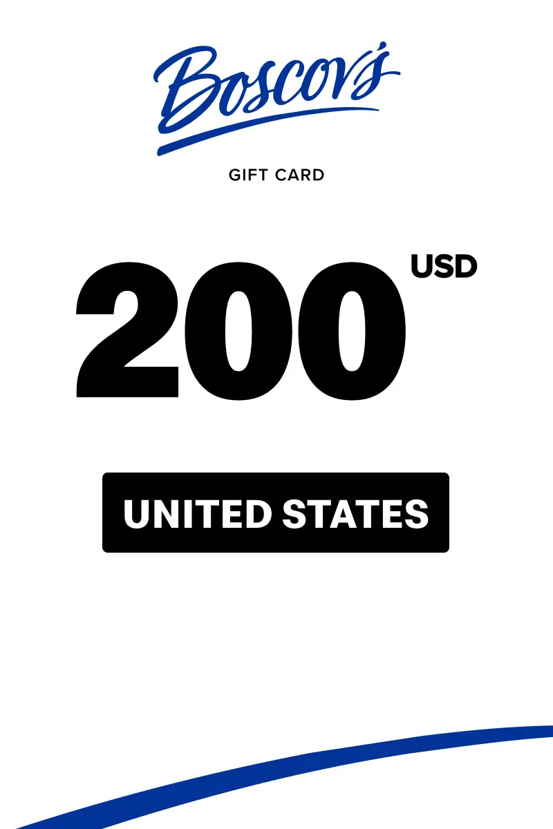Boscov's 200 USD Gift Card (United States) - Digital Key