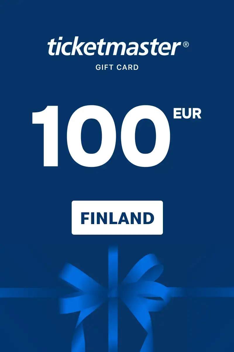 Ticketmaster 100 EUR Gift Card (Finland) - Digital Key