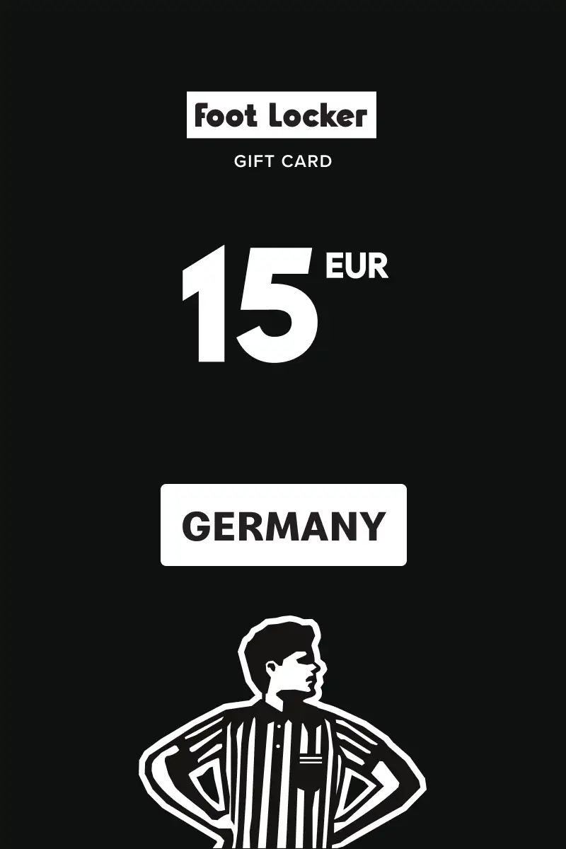 Foot Locker 15 EUR Gift Card (Germany) - Digital Key