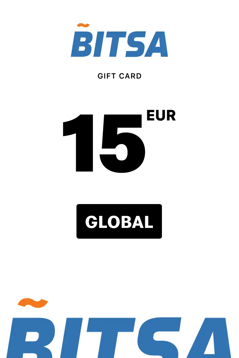 Bitsa 15 EUR Gift Card (Global) - Digital Key
