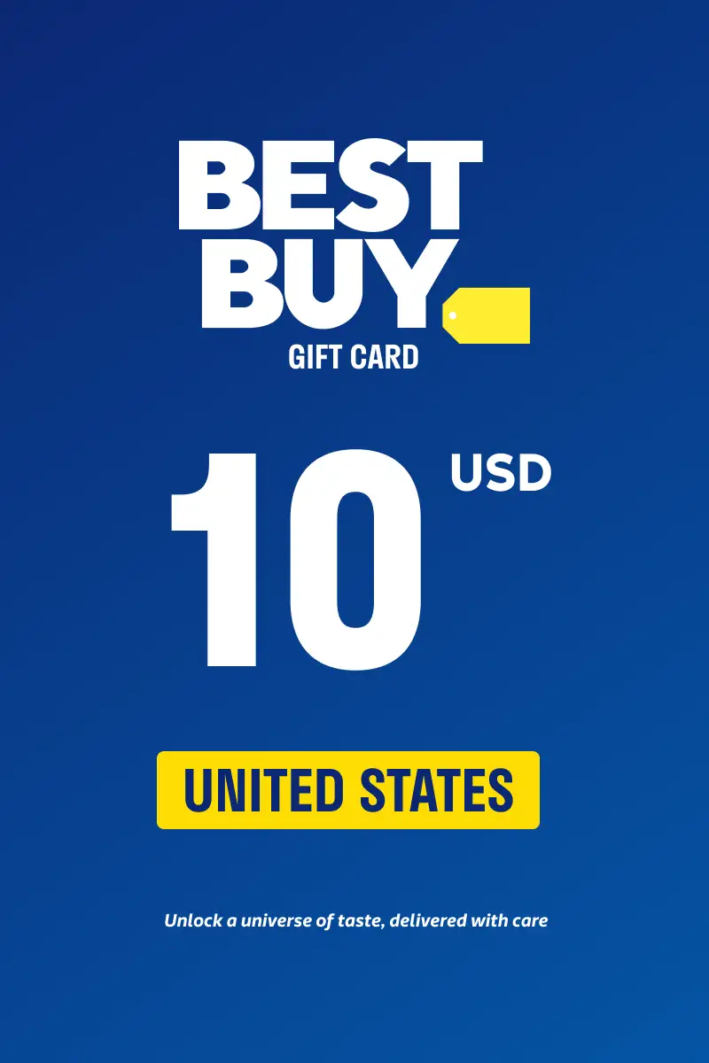 Best Buy 10 USD Gift Card (United States) - Digital Key