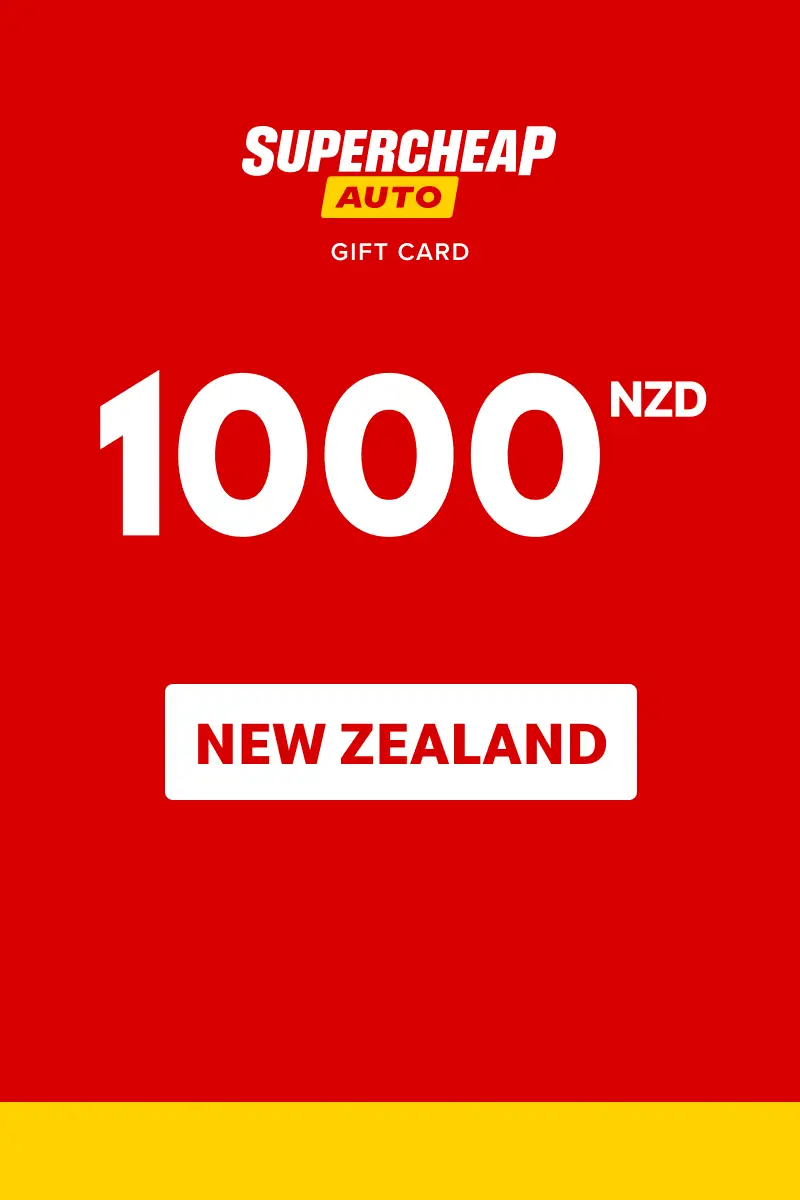 Supercheap Auto 1000 NZD Gift Card (New Zealand) - Digital Key