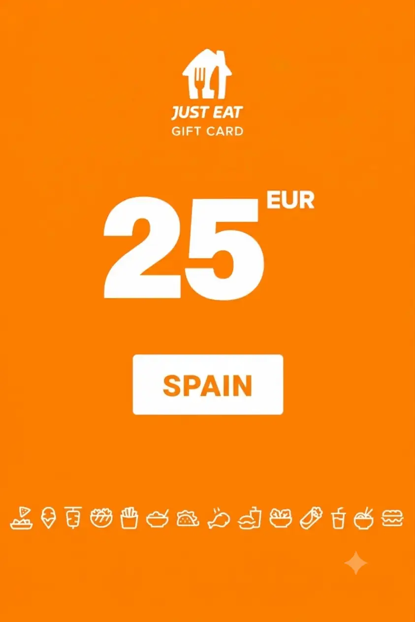 Just Eat 25 EUR Gift Card (Spain) - Digital Key